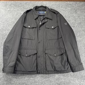 Polo Ralph Lauren Performance Men's Black Water-Repellent Field Jacket Size L